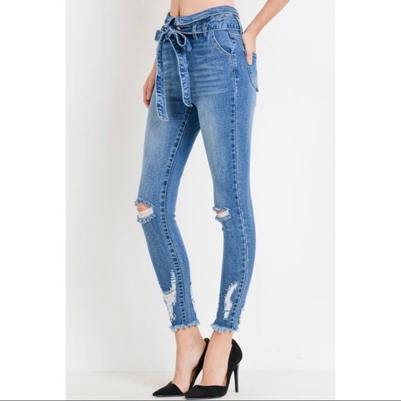 🌹NEW - BASANTI Jeans in Blue & Black - Picture 4 of 6